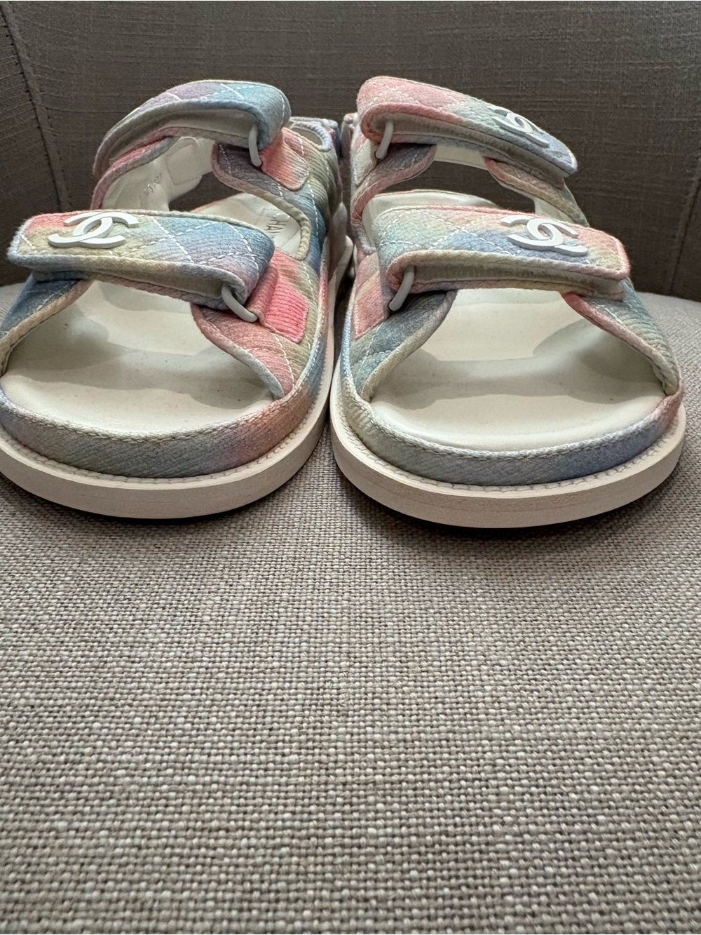CHANEL Rainbow Dad Sandals - Picture 14 of 16